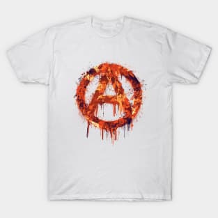 Anarchy Splat 2 T-Shirt